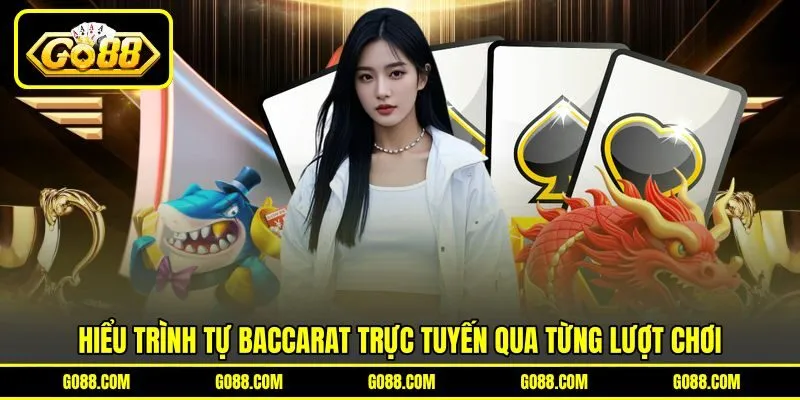 Hiểu trình tự baccarat trực tuyến qua từng lượt chơi Hiểu trình tự baccarat trực tuyến qua từng lượt chơi