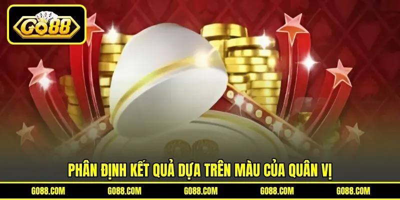 Phân định kết quả dựa trên màu của quân vị
